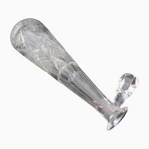 Jarra de cristal del siglo XX, años 60