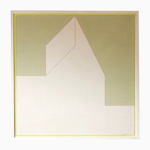 Vincent Van Den Meersch, Projekt III, Öl auf Leinwand, 1970er
