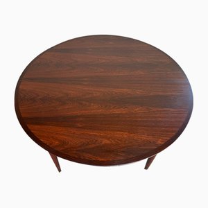 Scandinavian Rosewood Dining Table attributed to Arne Vodder for P. Olsen Sibast, 1960s