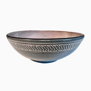 Studio Ceramic Art Bowl by Eva Kumpmann, 1950s