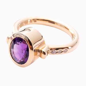 Vintage Ring with Amethyst