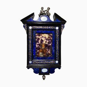 Italian Artist, The Martyrdom, 1650, Oil Painting on Amethyst