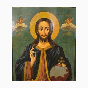 Icona ortodossa del Pantocratore, XIX secolo