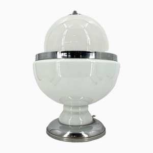 Lampada da tavolo vintage in vetro di Murano attribuita a Mazzega, anni '60