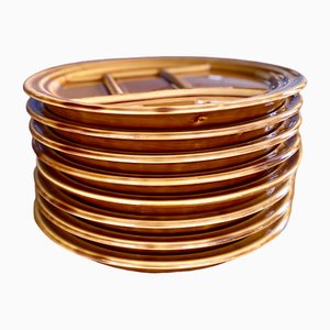 Ceramic Plates from Staub, 1960s, Set of 8