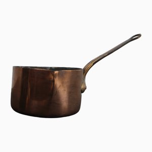 Pot Début 20ème Siècle en Cuivre, France, 1890s