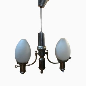 Egg Pendant Lamp in Blown Glass, 1990s