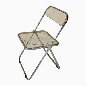 Vintage Plia Folding Chair by Giancarlo Piretti for Castelli, 1970s