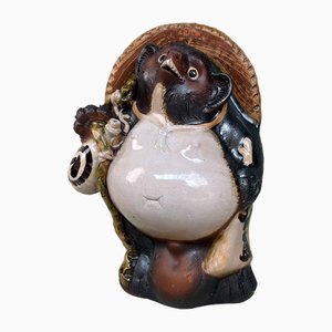 Large Decorative Tanuki Statue, 1980s