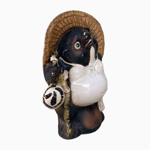 Large Decorative Tanuki Statue, 1980s
