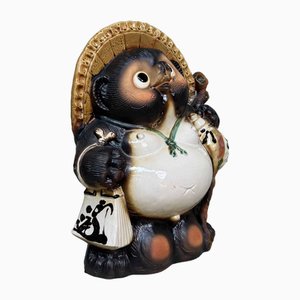 Large Decorative Tanuki Statue, 1980s