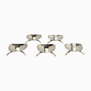 Bougeoirs Mid-Century par Cohr Atla, Set de 5