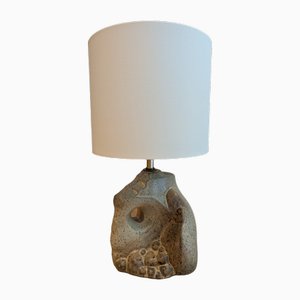 Mid-Century Tischlampe aus Keramik von Iden Pottery, 1970er