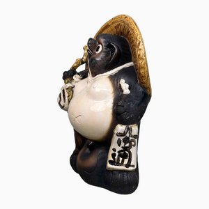Large Decorative Tanuki Statue, 1980s