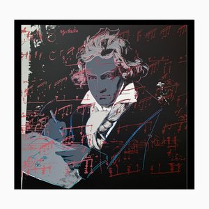 Sunday B. Morning d'après Andy Warhol, Beethoven 391, Encadré
