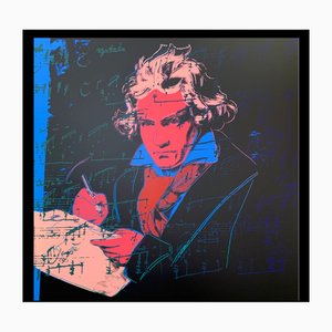 Sunday B. Morning after Andy Warhol, Beethoven 392, Framed
