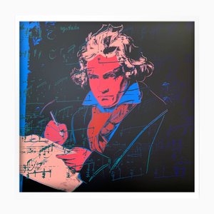 Sunday B. Morning d'après Andy Warhol, Beethoven 392, Encadré