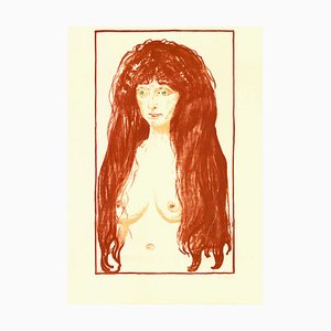 Edvard Munch, The Sin, 1902, Lithograph