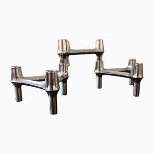 Modular Candleholders, 1970s, Set of 3
