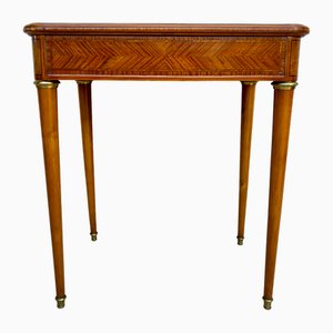 Vintage Edwardian Rosewood Marquetry Inlaid Side Table, 1920s