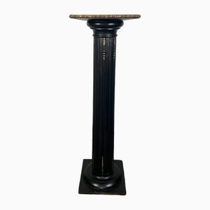 Antique Victorian Ebony Column