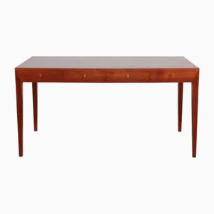 Scrivania in teak di Severin Hansen Jr. per Haslev Møbelsnedkeri, Danimarca, anni '60