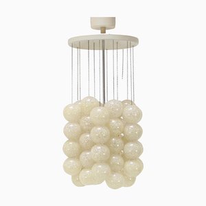 Lampadario Bubble attribuito a Josef Hurka per Napako, Ex Cecoslovacchia, anni '70