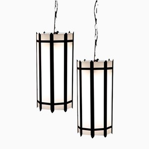 Large Art Deco Pendant Light