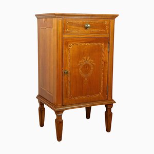 Antique Cherrywood Pillar Cabinet, 1800