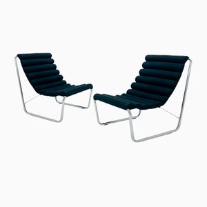 Sillón Bauhaus Boudins vintage de Michel Boyer, France, años 70