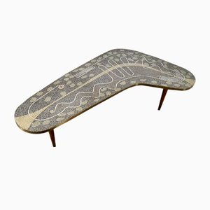 Mosaic Kidney Table, 1950s