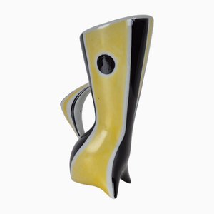 Art Deco Wasp by János Török for Zsolnay, 1960s