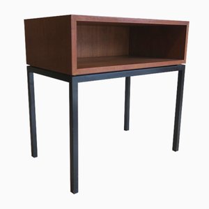 Table d'Appoint en Teck et Métal par Florence Knoll Bassett pour Knoll Inc. / Knoll International, 1960s
