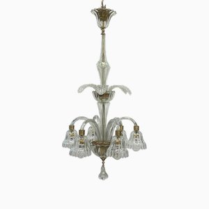 Lustre attribué à Seguso, 1950s