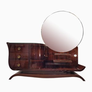 Coiffeuse Art Déco en Acajou, France, 1930s