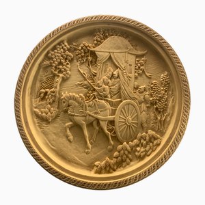 Carved Alabaster Artwork, 1970s