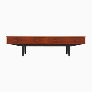 Vintage Danish Teak Lowboard, 1960s
