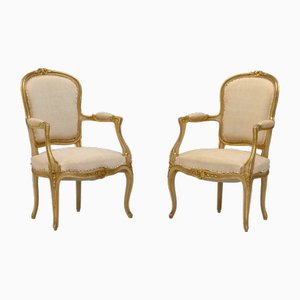 Set of Salon Chairs, 1890s