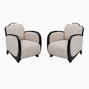 Art Deco Sessel, 1930er, 2er Set