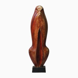 Zoomorphic Sculpture in Patinated Plaster by Maxime Fillon, 1970s