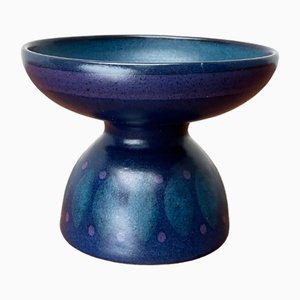 Vintage West German Pottery Candleholder from KMK Keramik Manufaktur Kupfermühle, 1970s