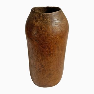 Vintage Tutsi Dose aus Holz, 1960er