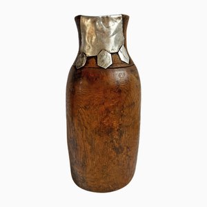 Vintage Tutsi Topf aus Holz, 1960er