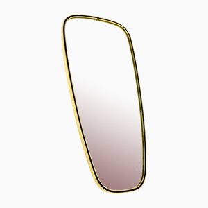 Mid-Century German Wall Mirror in Aluminium, 1970s