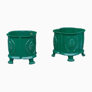 Fioriere da giardino vittoriane in ghisa, set di 2