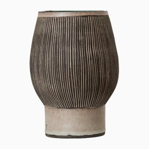 Vintage Danish Studio Ceramic Vase, 1970s