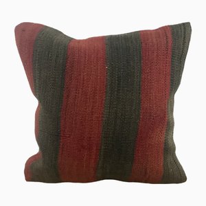Red and Black Pillow Cover, 1960