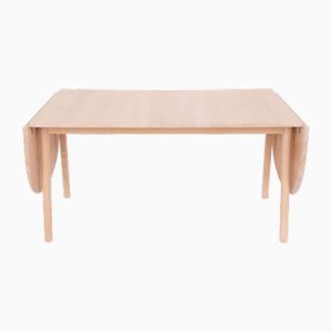 Dining Table Ch006 in Soap-Treated Beech by Hans J. Wegner for Carl Hansen & Søn, 1980s