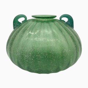 Seguso zugeschriebene Murano Vase, 1980er