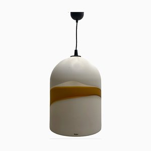 Lampada a sospensione in vetro di Murano di Veart, anni '70